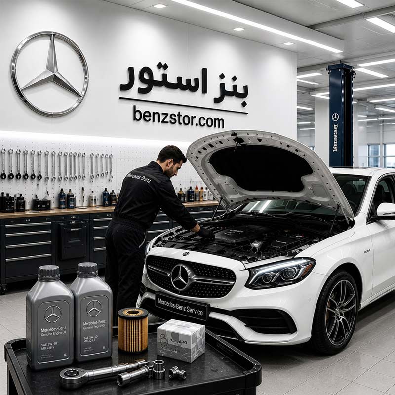 سرویس دوره ای بنز c300