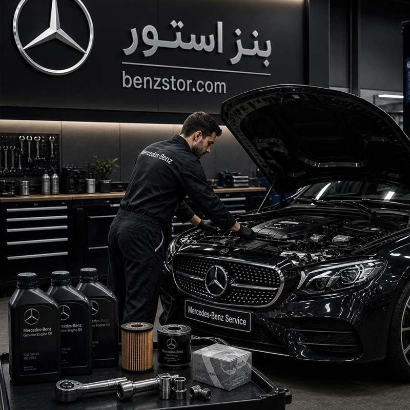 سرویس دوره ای بنز GLK350